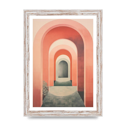 Arches of Calm Muted Bohemian Tranquility