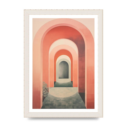 Arches of Calm Muted Bohemian Tranquility