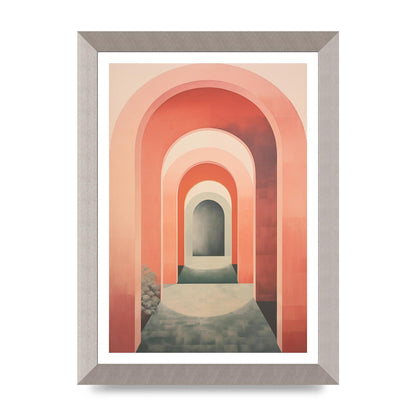 Arches of Calm Muted Bohemian Tranquility