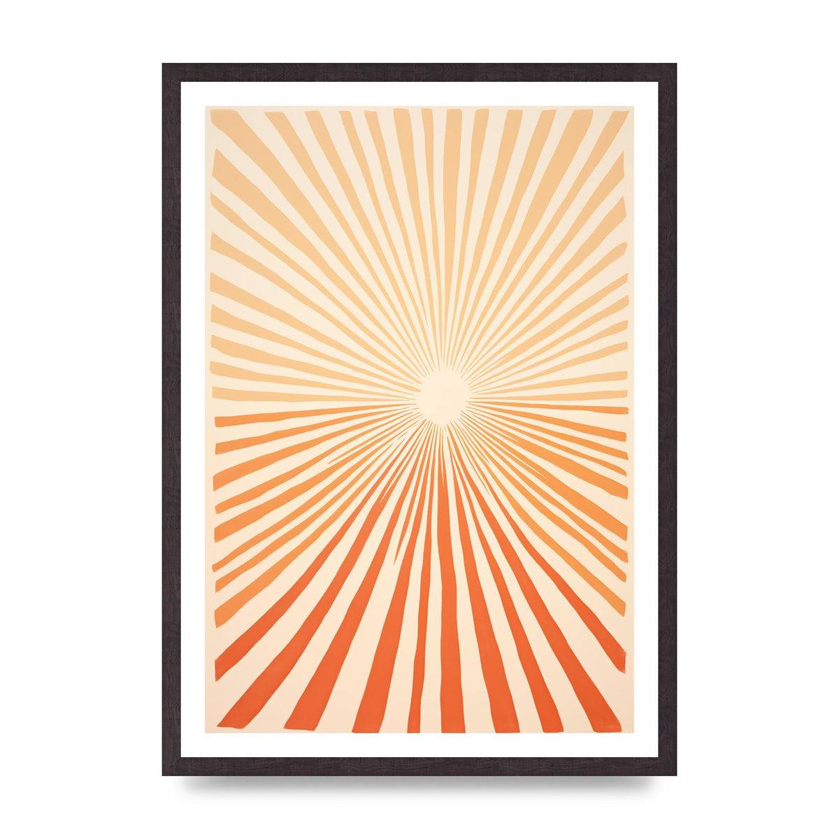 Sun Tranquil Boho Sunburst in Beige and Brown