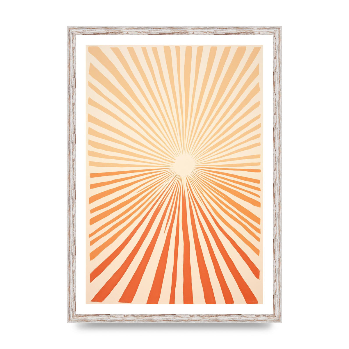 Sun Tranquil Boho Sunburst in Beige and Brown