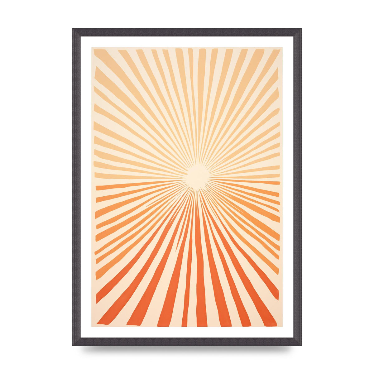 Sun Tranquil Boho Sunburst in Beige and Brown