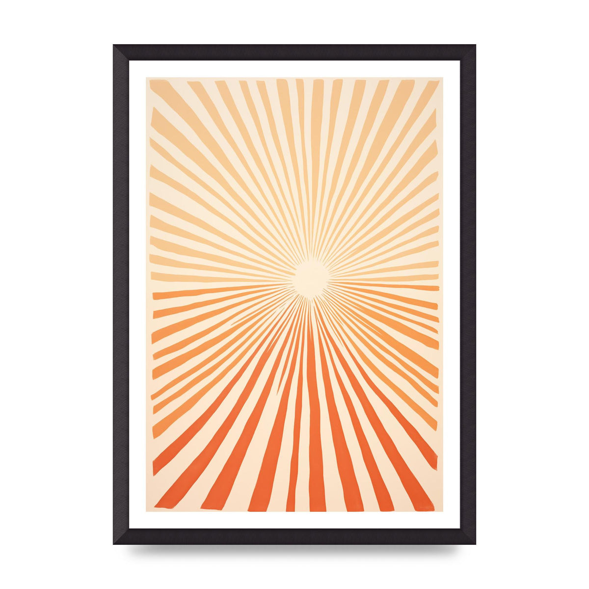 Sun Tranquil Boho Sunburst in Beige and Brown