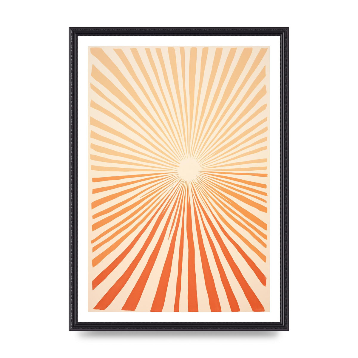 Sun Tranquil Boho Sunburst in Beige and Brown
