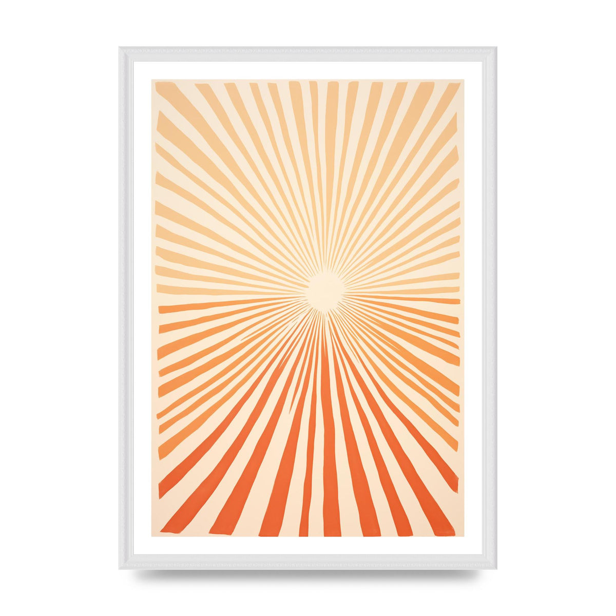 Sun Tranquil Boho Sunburst in Beige and Brown