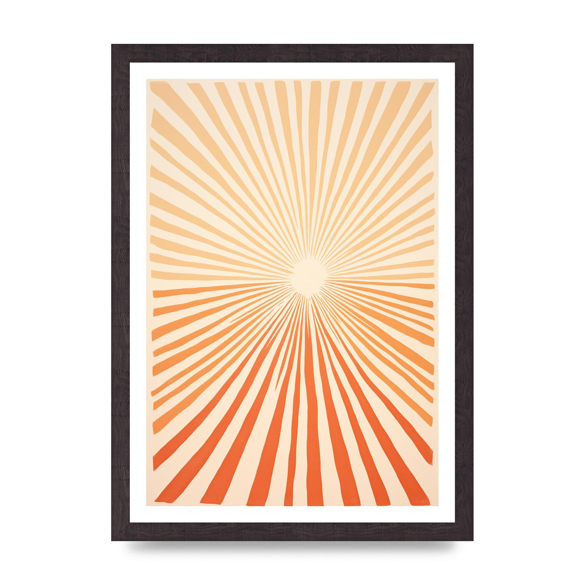 Sun Tranquil Boho Sunburst in Beige and Brown