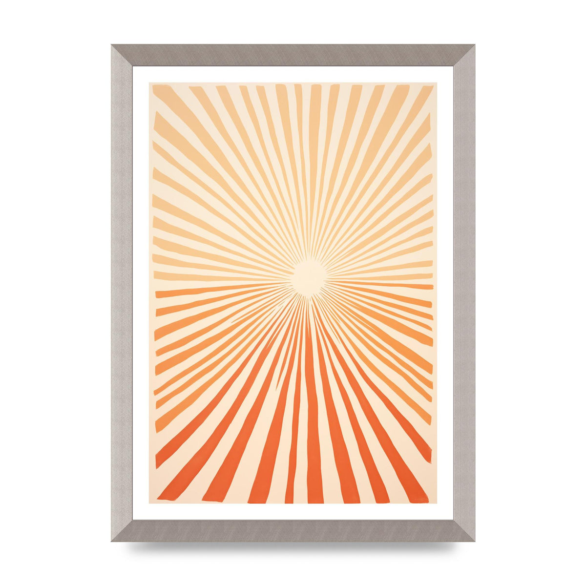 Sun Tranquil Boho Sunburst in Beige and Brown