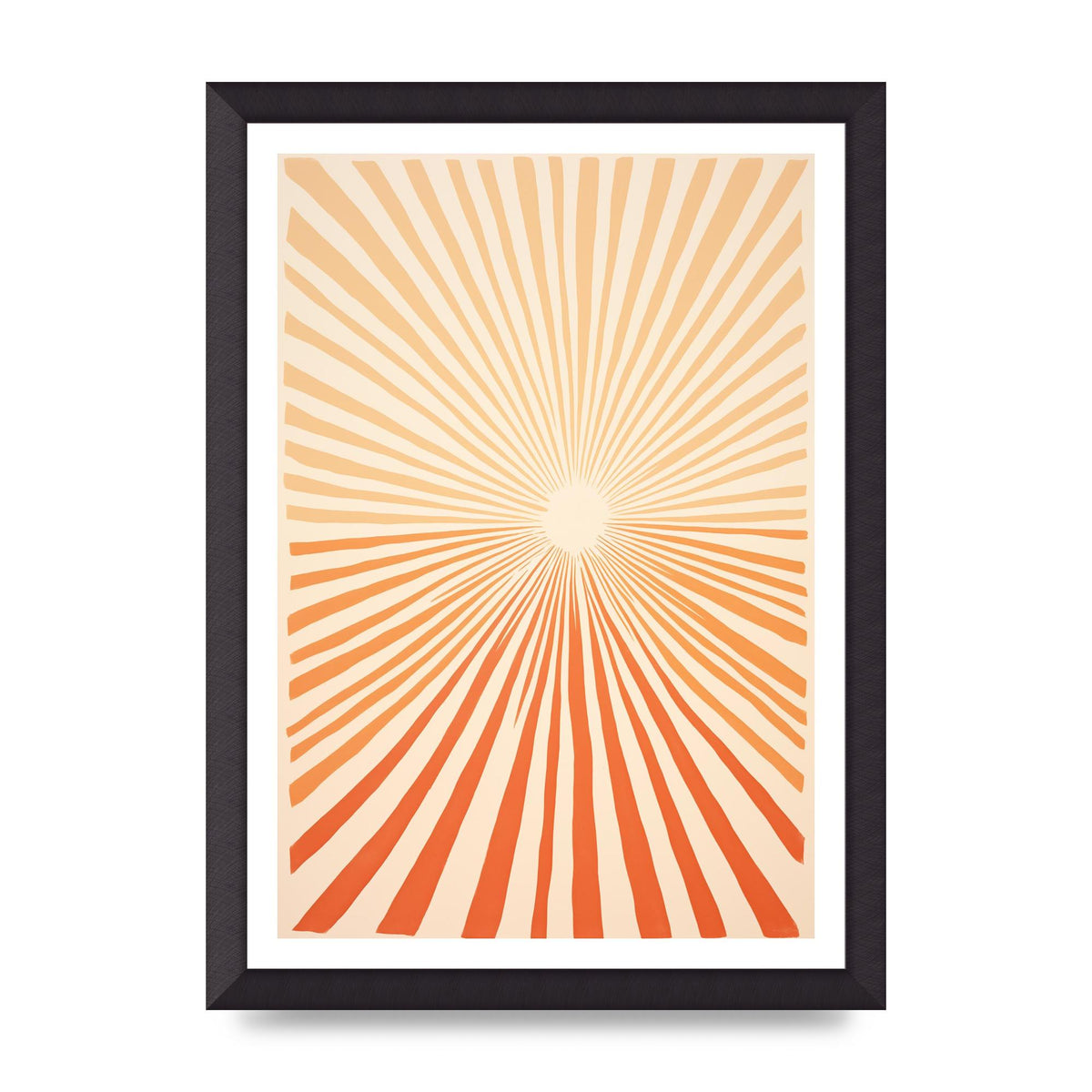 Sun Tranquil Boho Sunburst in Beige and Brown