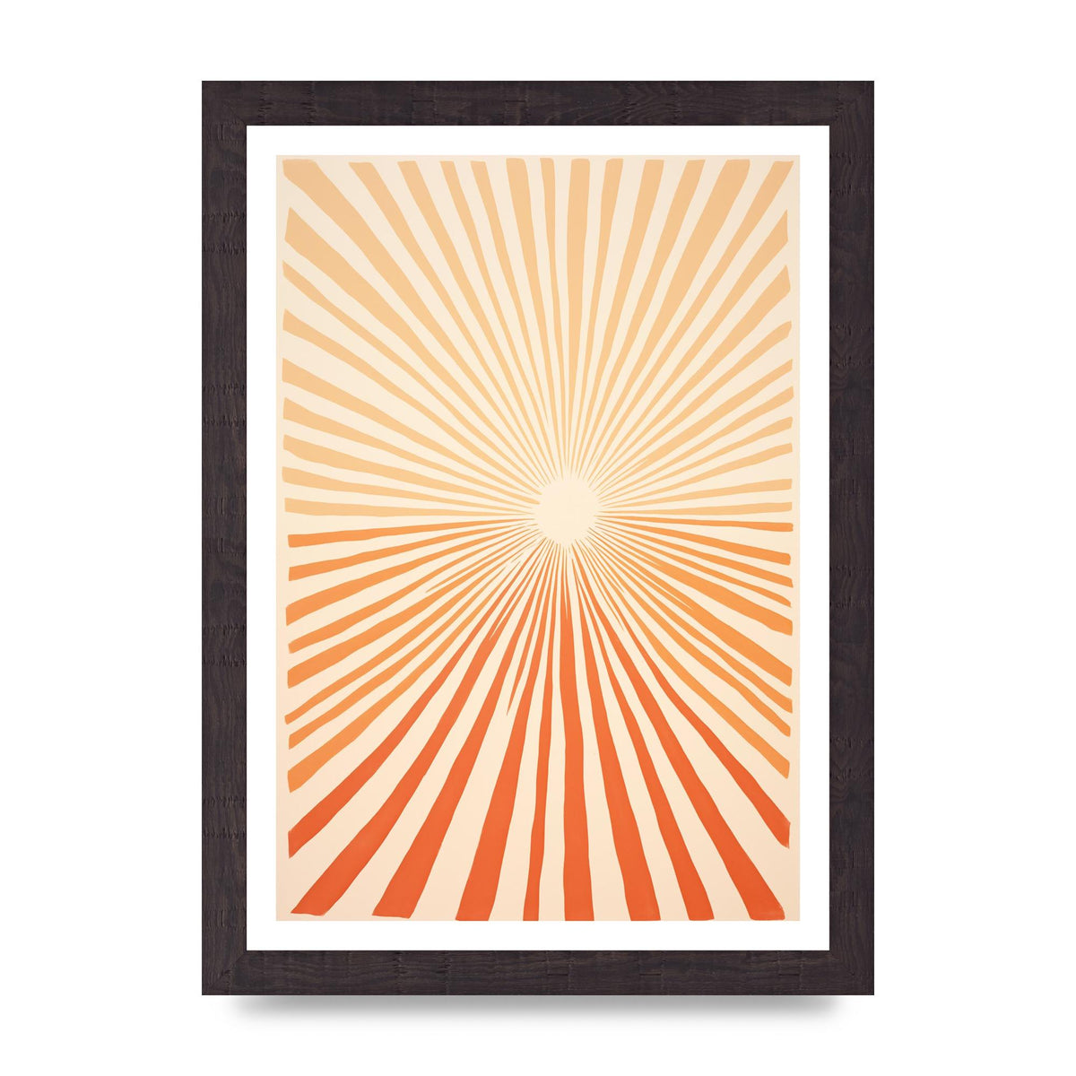 Sun Tranquil Boho Sunburst in Beige and Brown