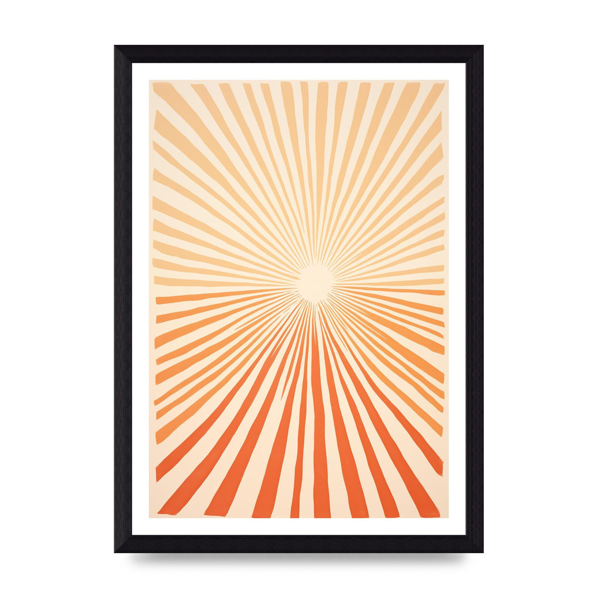 Sun Tranquil Boho Sunburst in Beige and Brown