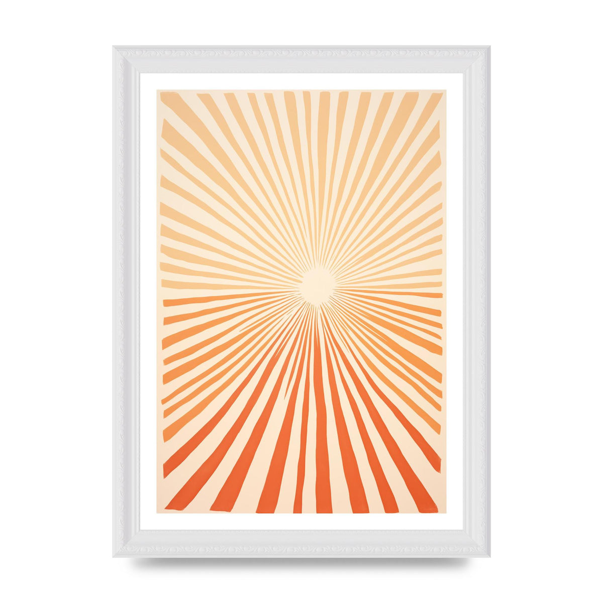 Sun Tranquil Boho Sunburst in Beige and Brown