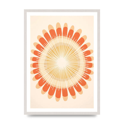 Sunburst Tranquility Soft Beige and Brown Tones