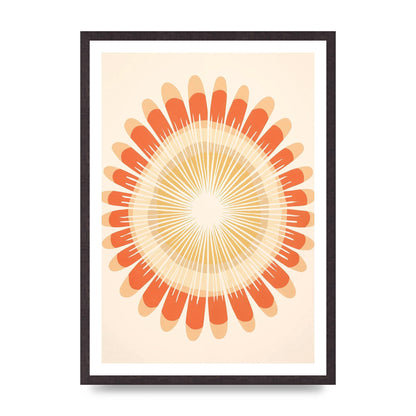 Sunburst Tranquility Soft Beige and Brown Tones