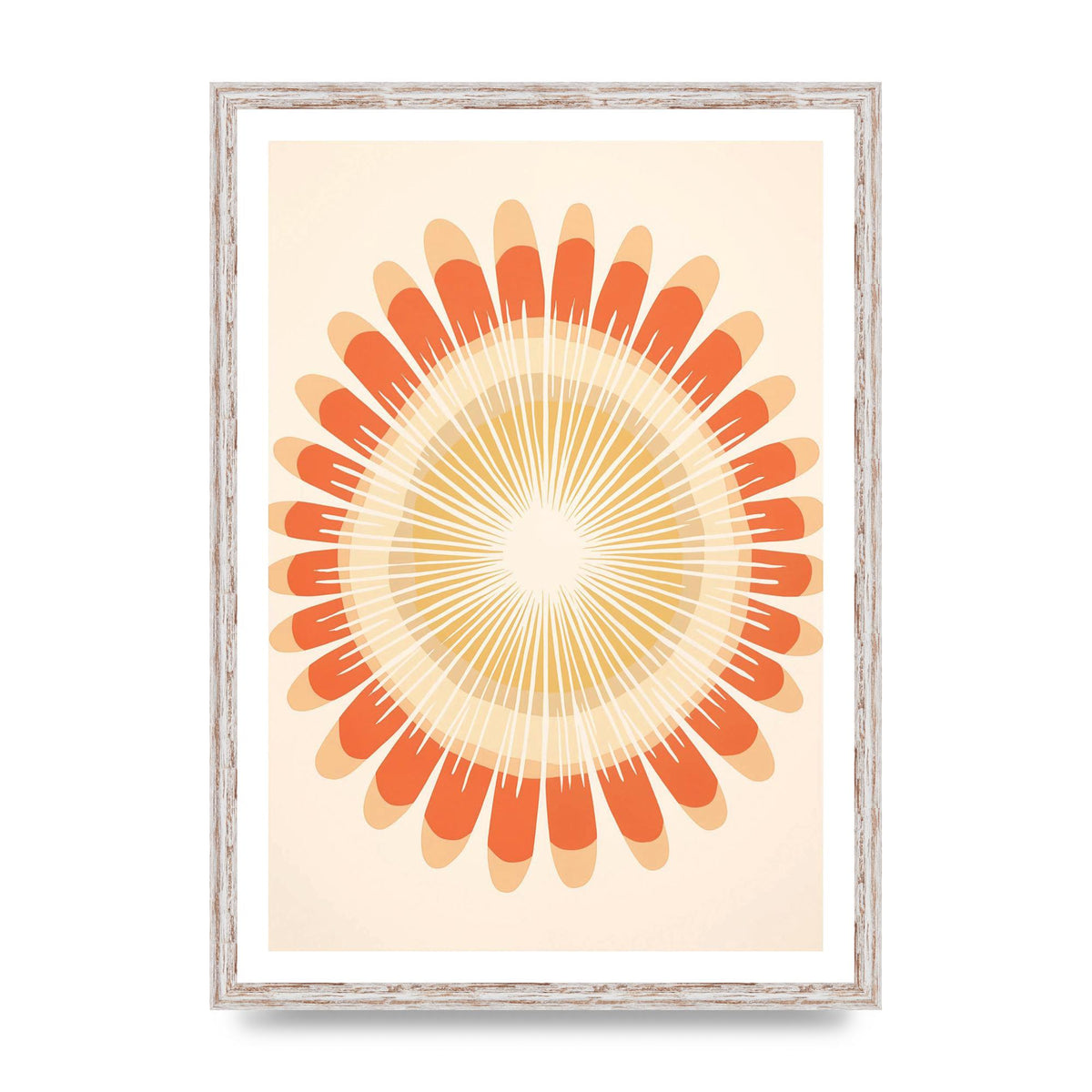 Sunburst Tranquility Soft Beige and Brown Tones