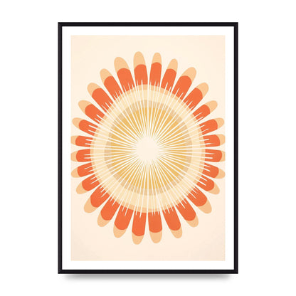 Sunburst Tranquility Soft Beige and Brown Tones