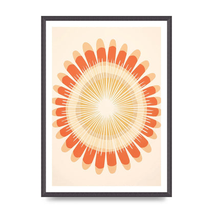 Sunburst Tranquility Soft Beige and Brown Tones