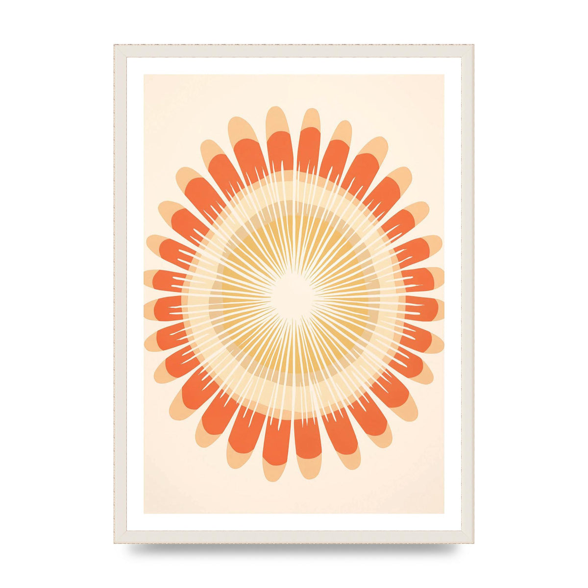 Sunburst Tranquility Soft Beige and Brown Tones