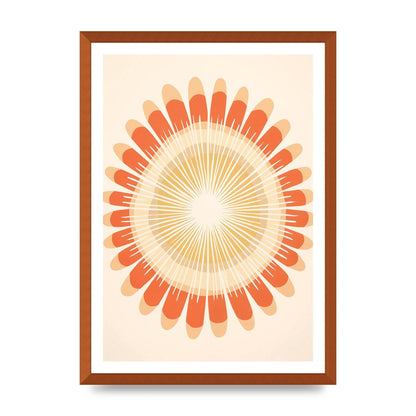 Sunburst Tranquility Soft Beige and Brown Tones