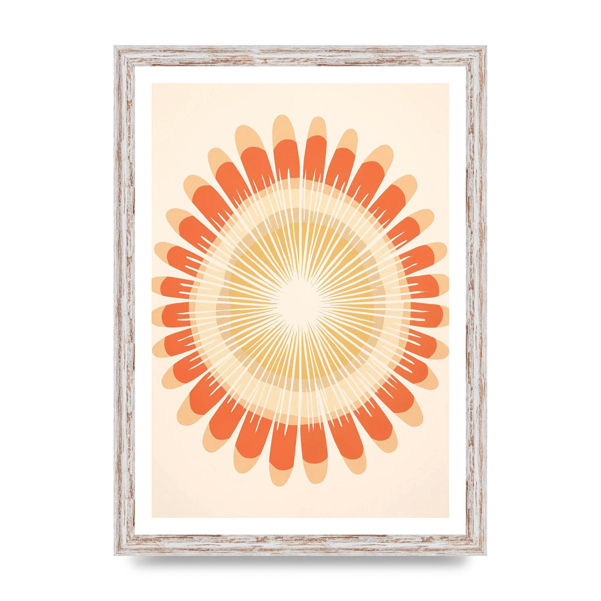 Sunburst Tranquility Soft Beige and Brown Tones