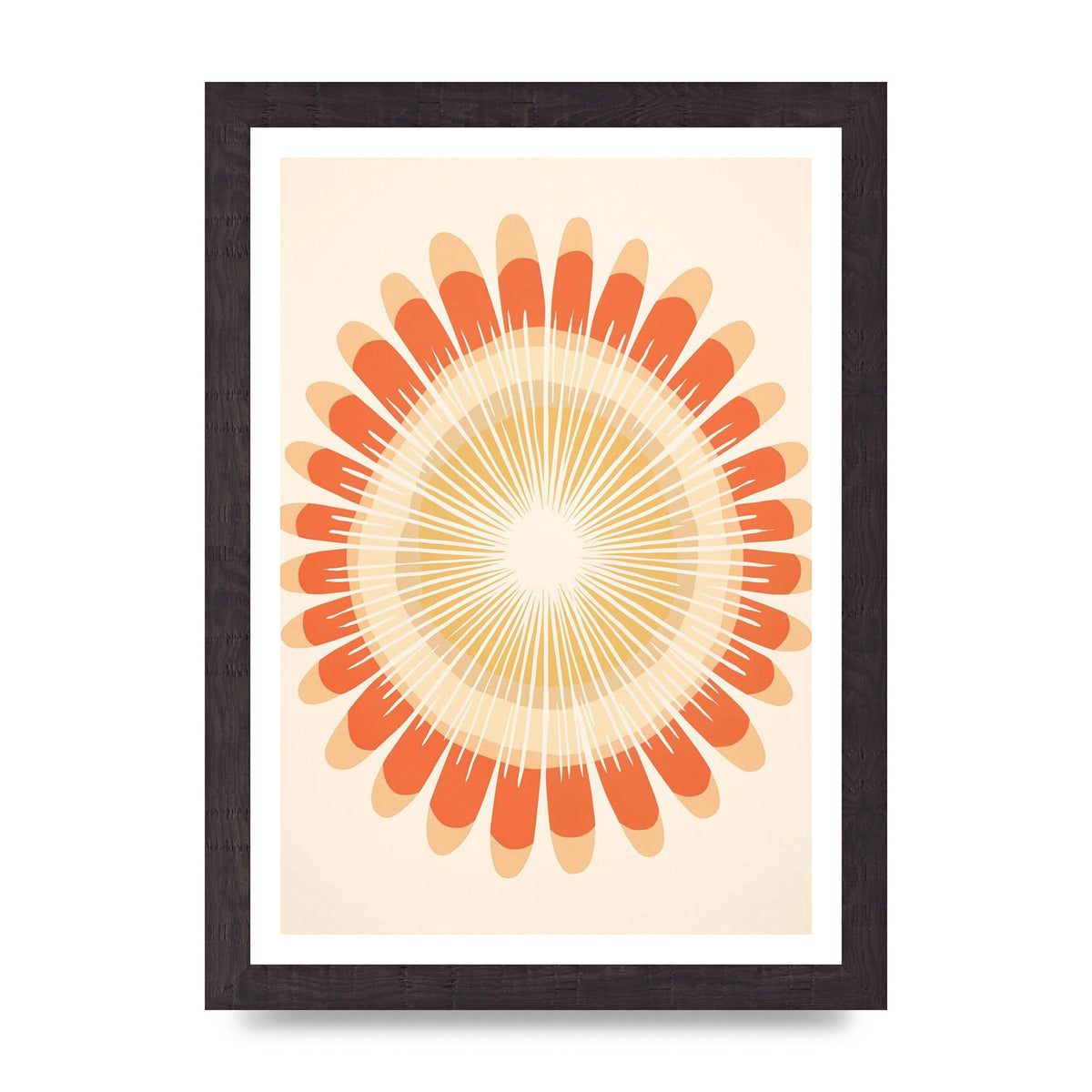 Sunburst Tranquility Soft Beige and Brown Tones