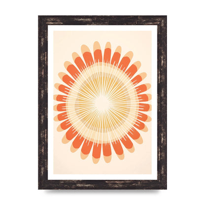Sunburst Tranquility Soft Beige and Brown Tones