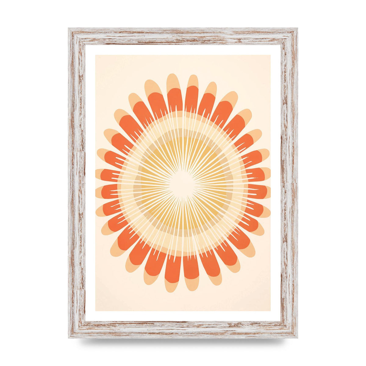 Sunburst Tranquility Soft Beige and Brown Tones