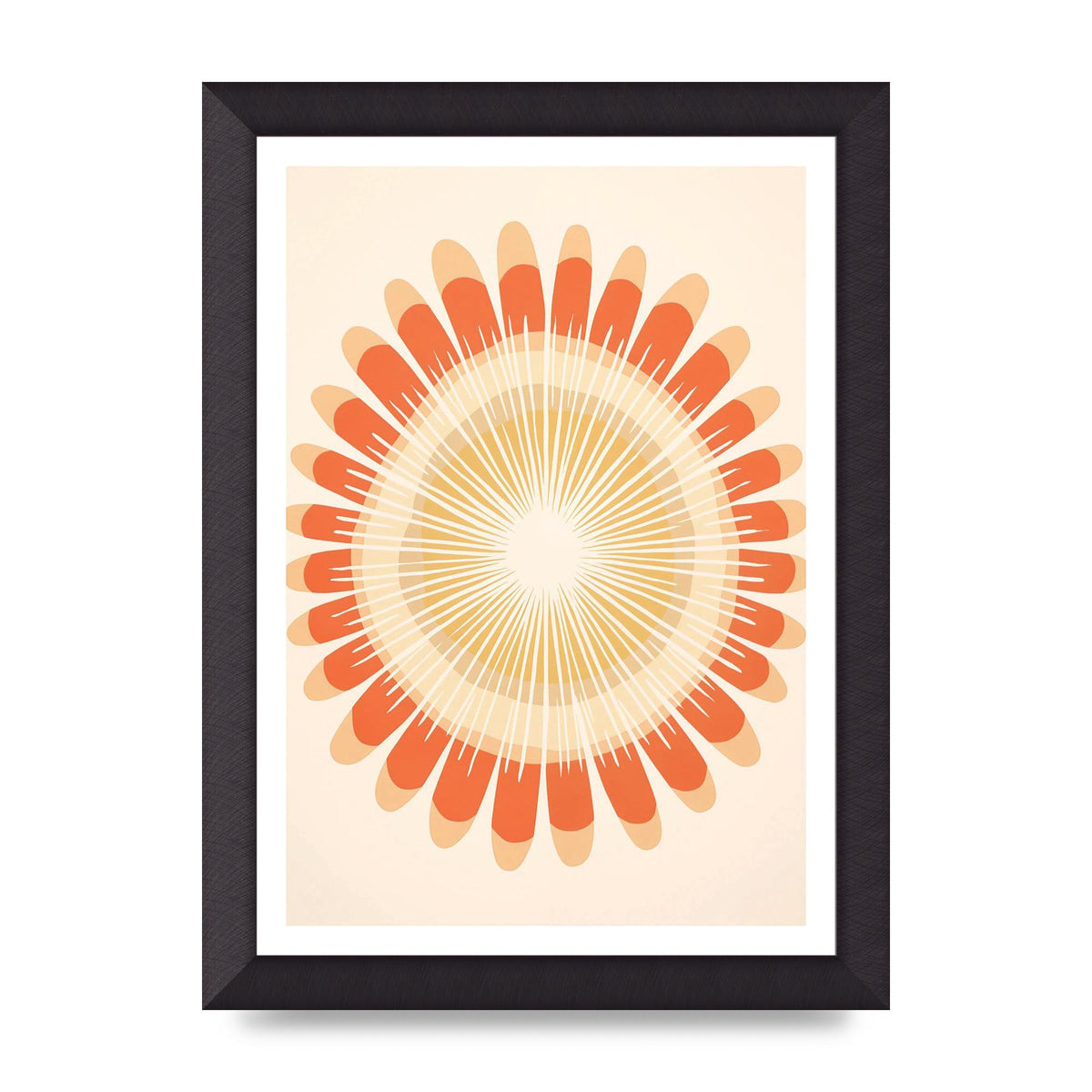 Sunburst Tranquility Soft Beige and Brown Tones