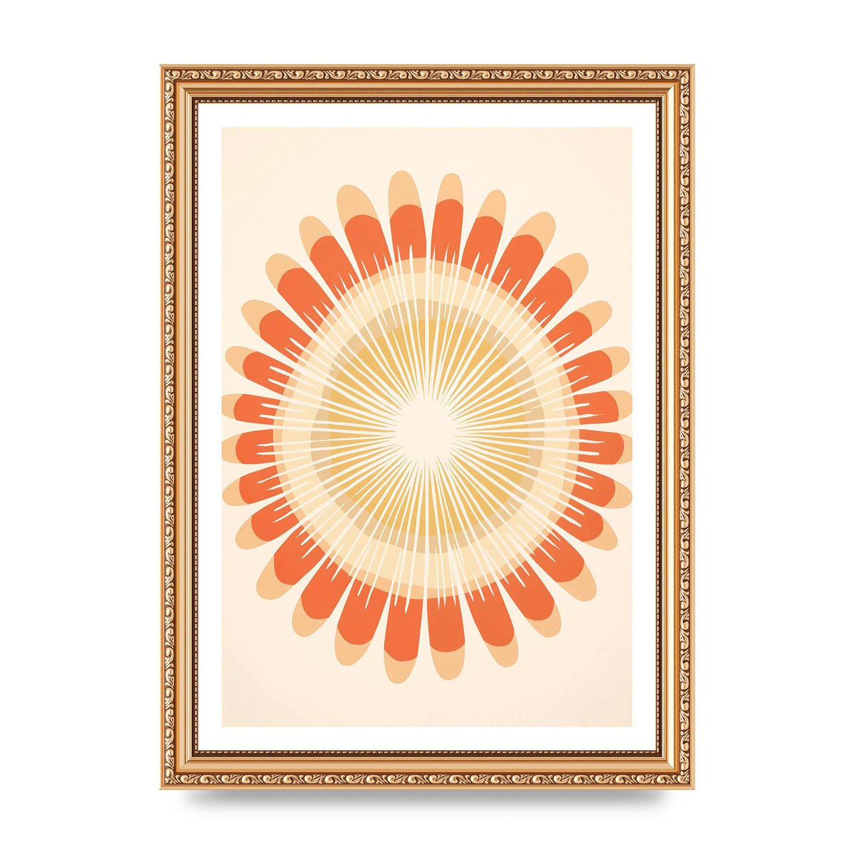 Sunburst Tranquility Soft Beige and Brown Tones