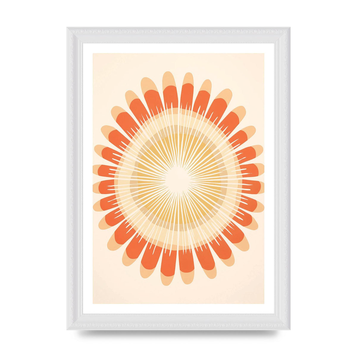 Sunburst Tranquility Soft Beige and Brown Tones