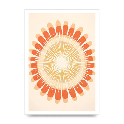 Sunburst Tranquility Soft Beige and Brown Tones