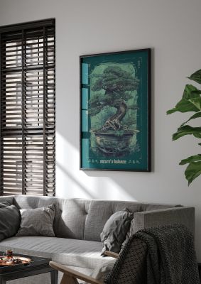 Bonsai Tree Essence Risograph
