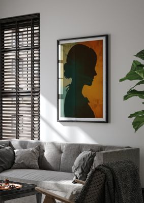 Timeless Vintage Woman Silhouette