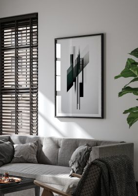 Abstract Artwork in Black and White