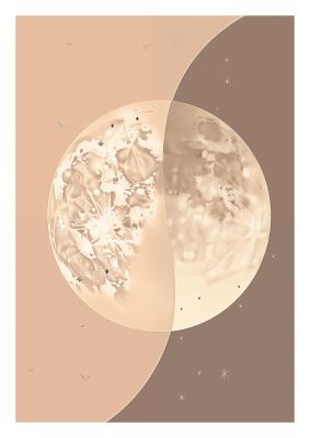 Moon Phase Serenity Bohemian Moonrise